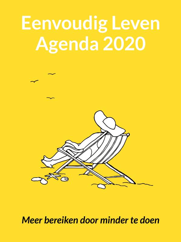 Omslag van Eenvoudig leven agenda 2020