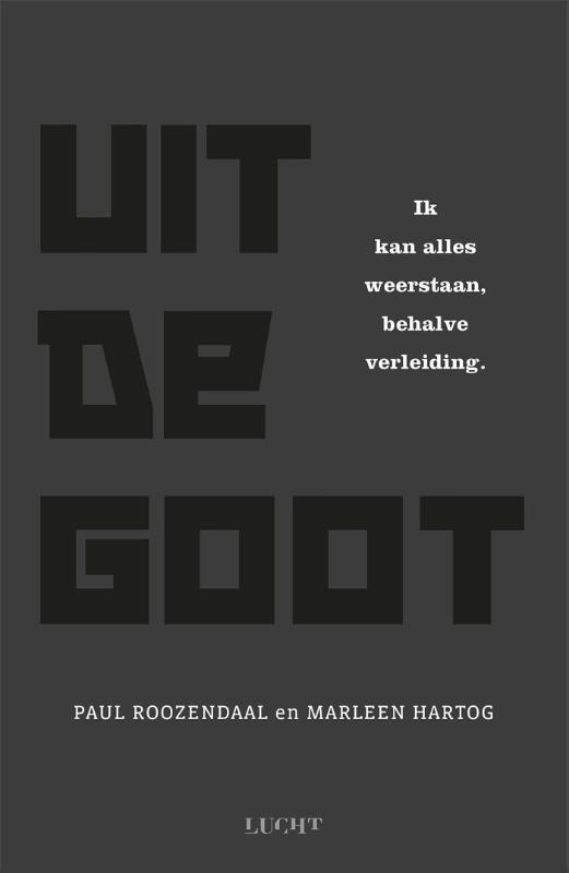 Omslag van Uit de goot