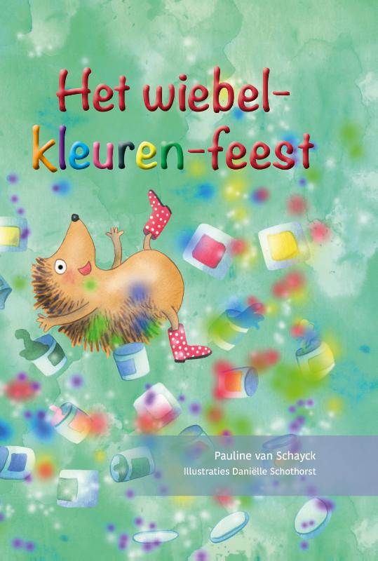 Omslag van Het wiebel-kleuren-feest