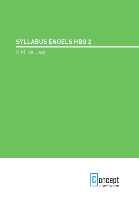 Omslag van Syllabus engels hbo 2