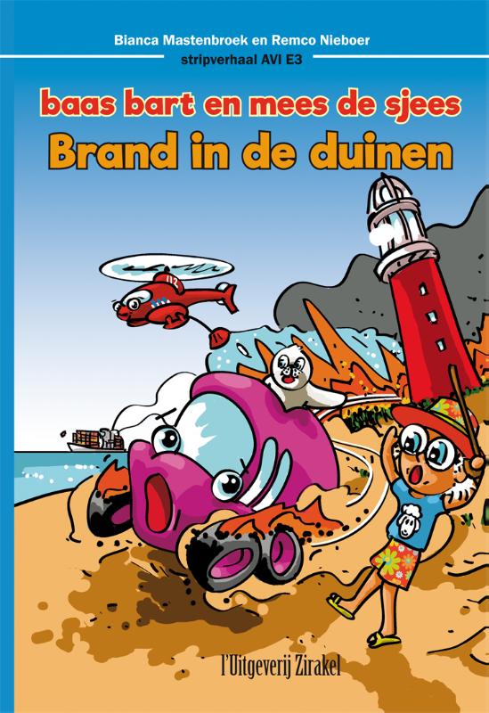 Omslag van Brand in de duinen