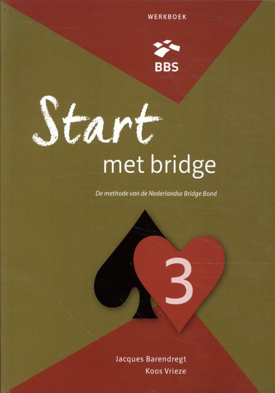 Omslag van Start met bridge werkboek 3