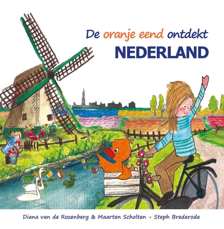 Omslag van De oranje eend ontdekt Nederland