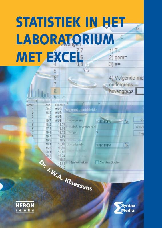Omslag van Statistiek in het laboratorium met Excel