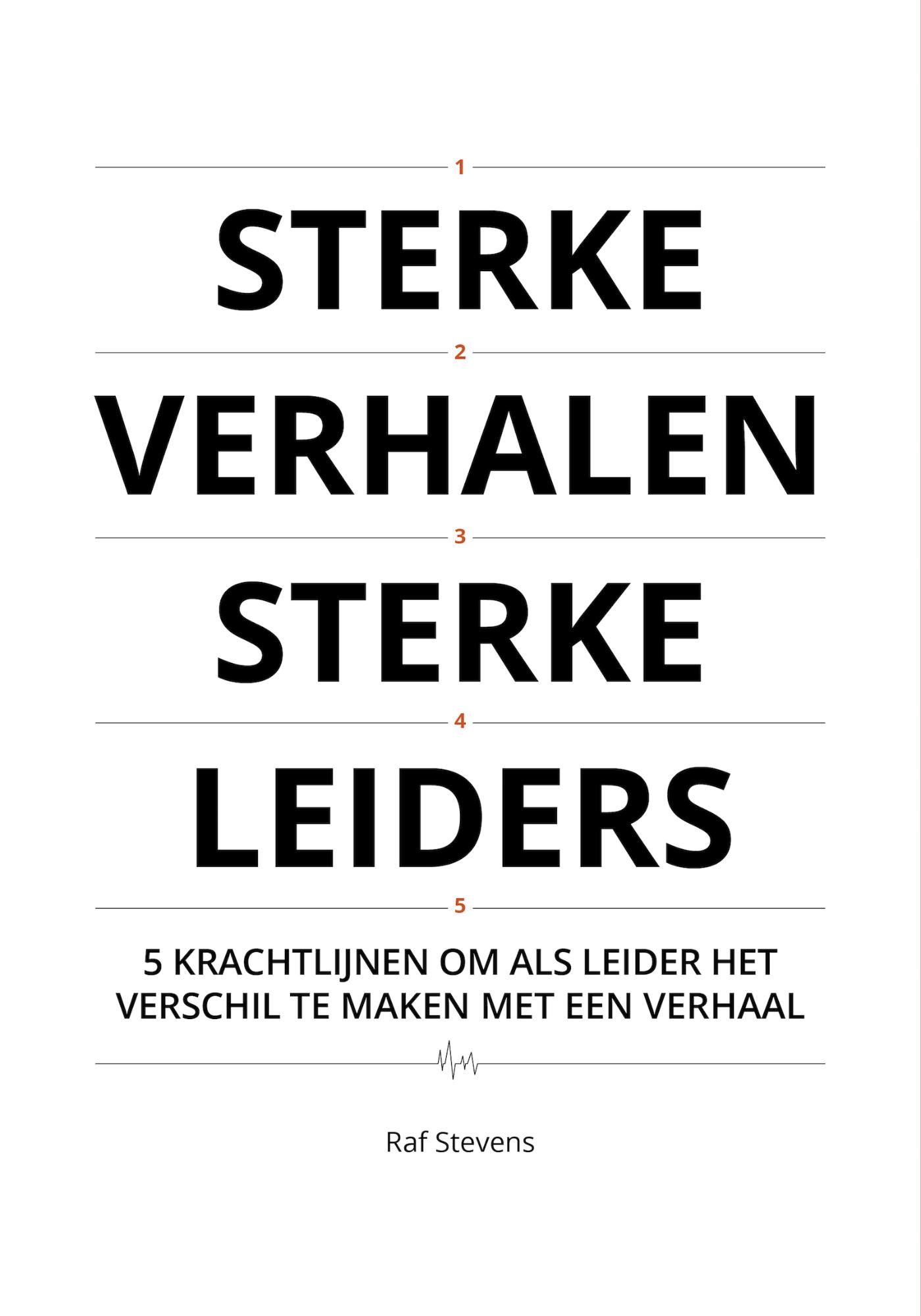 Omslag van Sterke verhalen sterke leiders