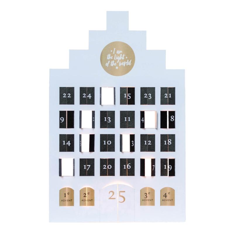 Omslag van Adventskalender groot - Light of the world