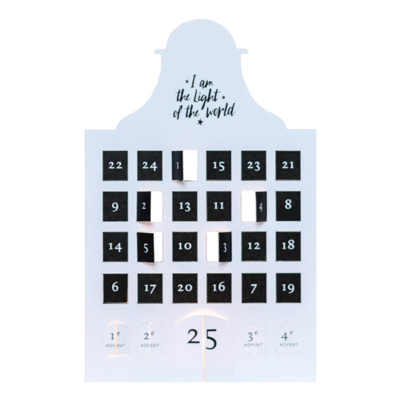 Omslag van Adventskalender klein - Light of the world