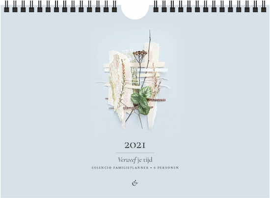 Omslag van Essencio Familieplanner 2021 (Vrolijk Familieplanner)