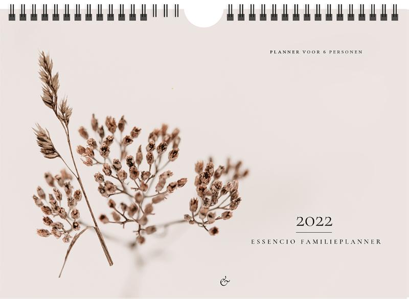 Omslag van Essencio Familieplanner 2022