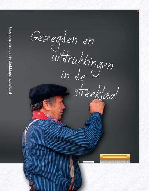 Omslag van Gezegden en uitdrukkingen in de streektaal
