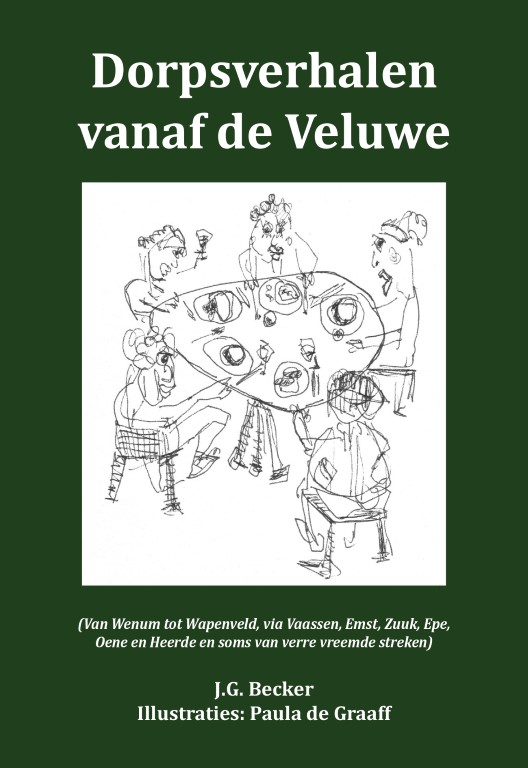 Omslag van Dorpsverhalen vanaf de Veluwe