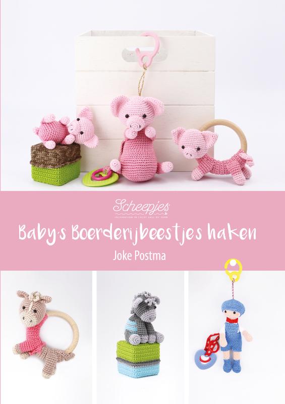 Omslag van Baby's Boerderijbeestjes haken