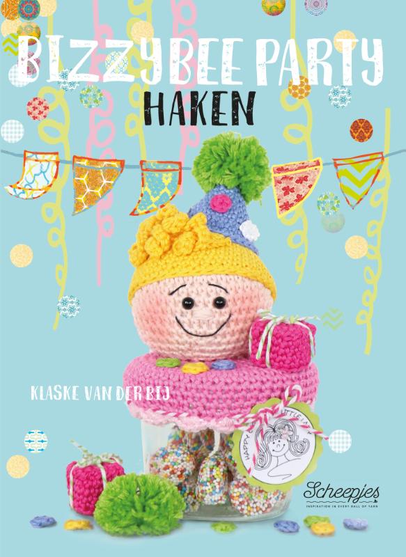 Omslag van BizzyBee Party potjes haken