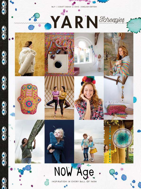 Omslag van Scheepjes YARN Bookazine 9 NOW age- NL