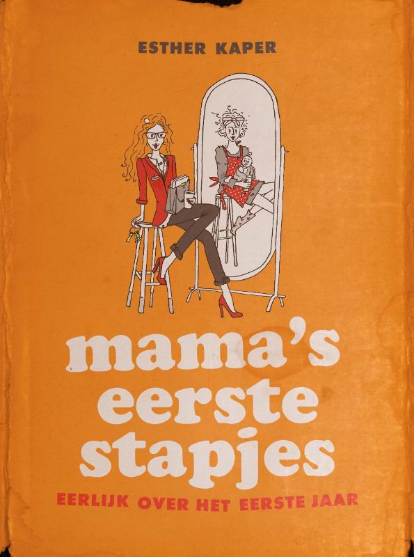 Omslag van Mama's eerste stapjes
