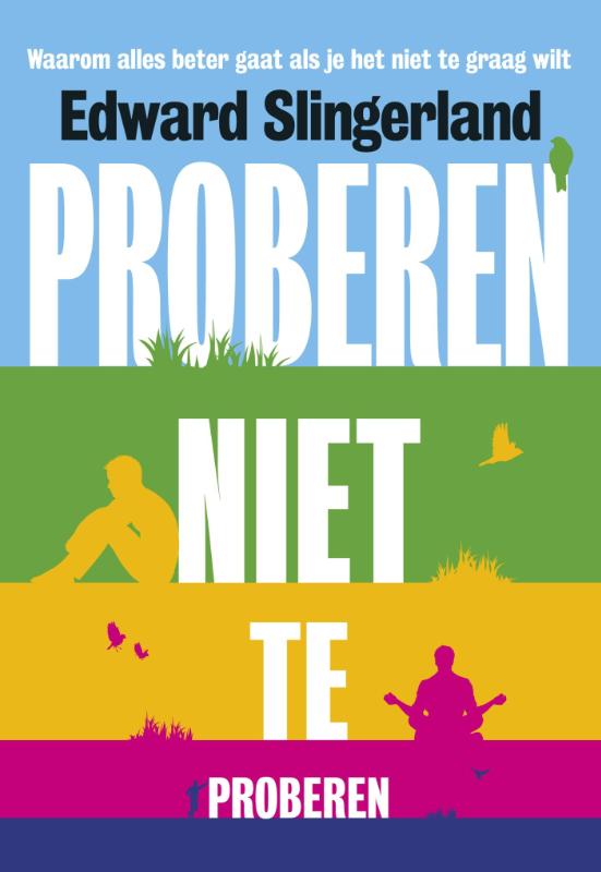 Omslag van Proberen niet te proberen