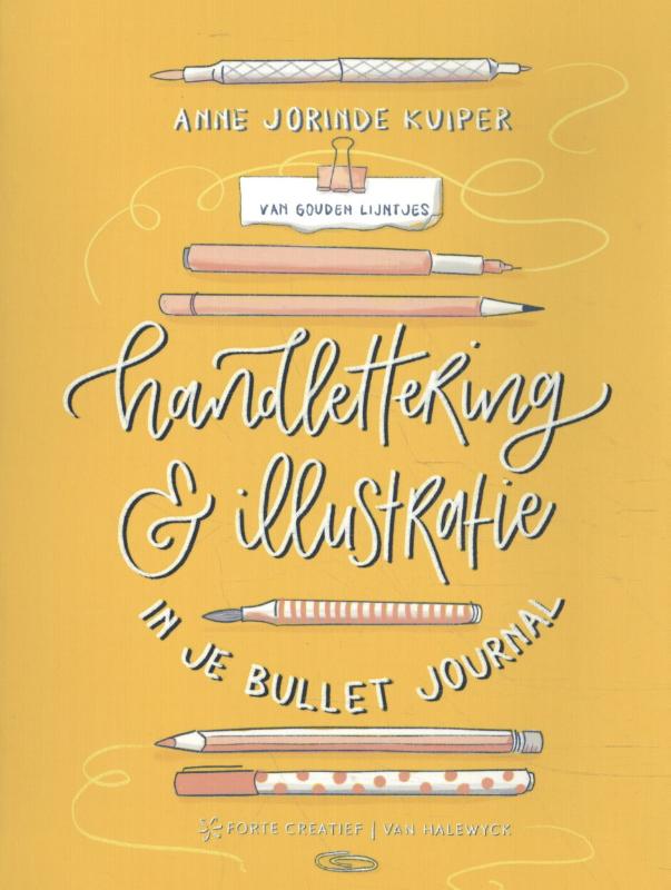 Omslag van Handlettering & illustratie in je bulletjournal