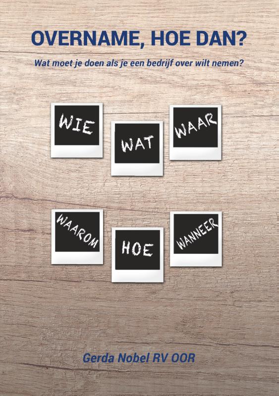 Omslag van Overname, hoe dan?