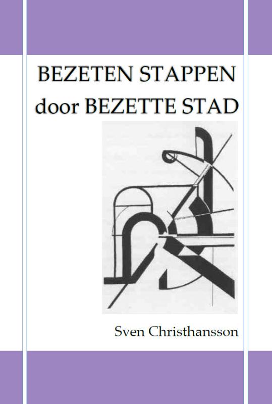 Omslag van Bezeten stappen door bezette stad