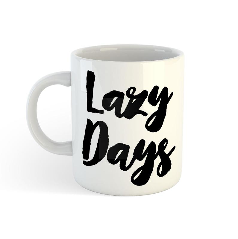 Omslag van Scelta mugs 8x lazy days