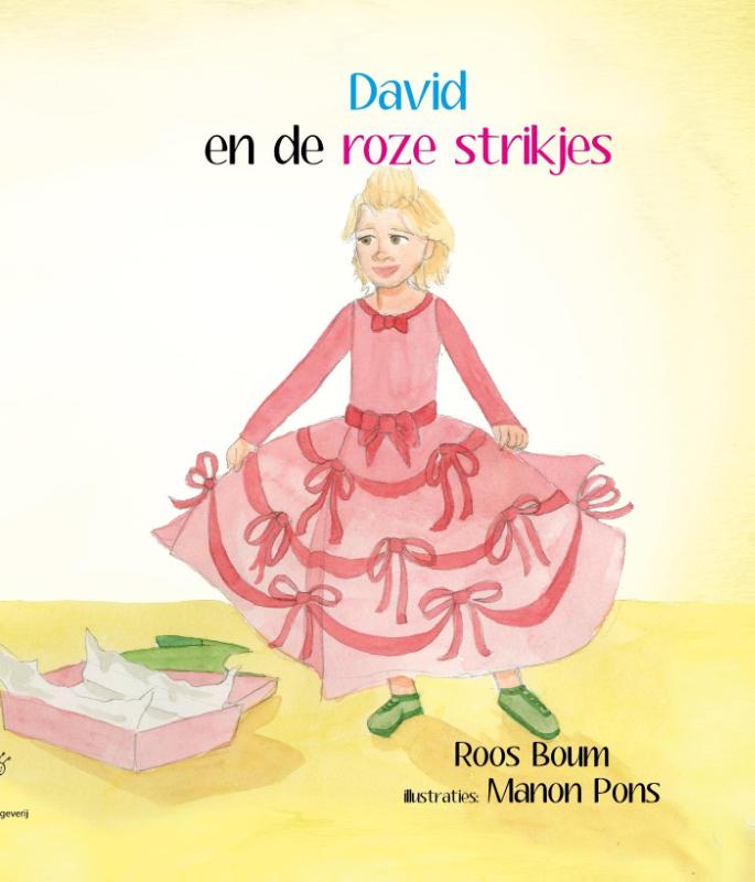 Omslag van David en de roze strikjes