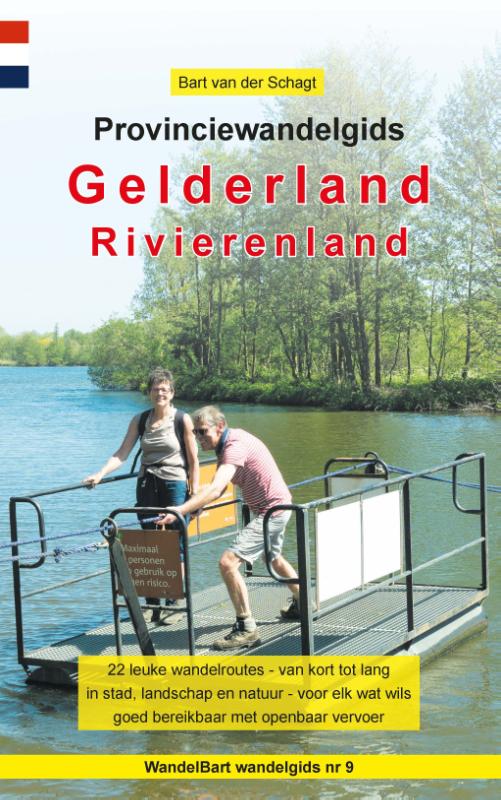 Omslag van Provinciewandelgids Gelderland / Rivierenland