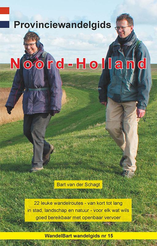 Omslag van Provinciewandelgids Noord-Holland