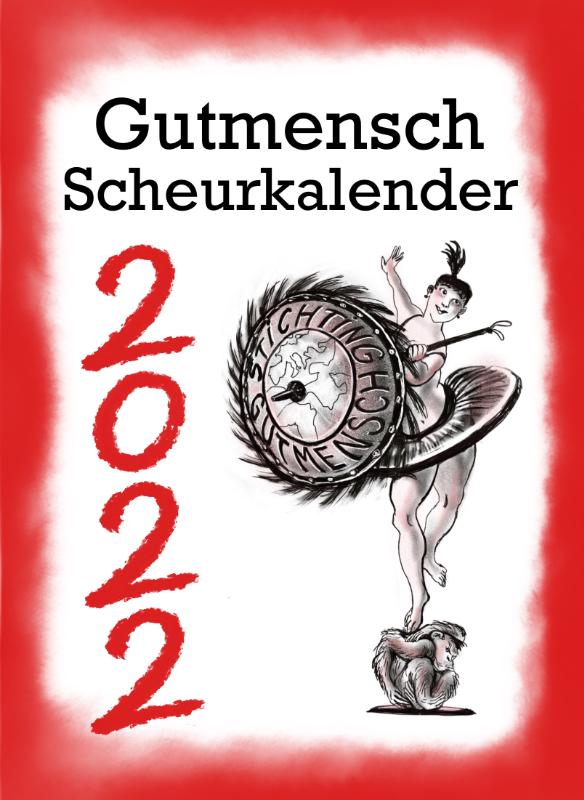 Omslag van De Gutmensch Scheurkalender 2022
