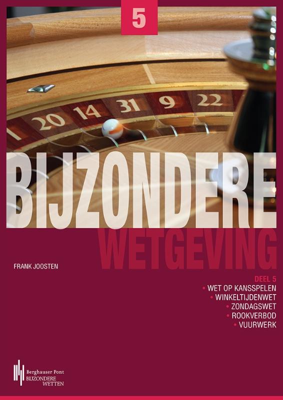 Omslag van 5: APV & Bijzondere wetgeving I