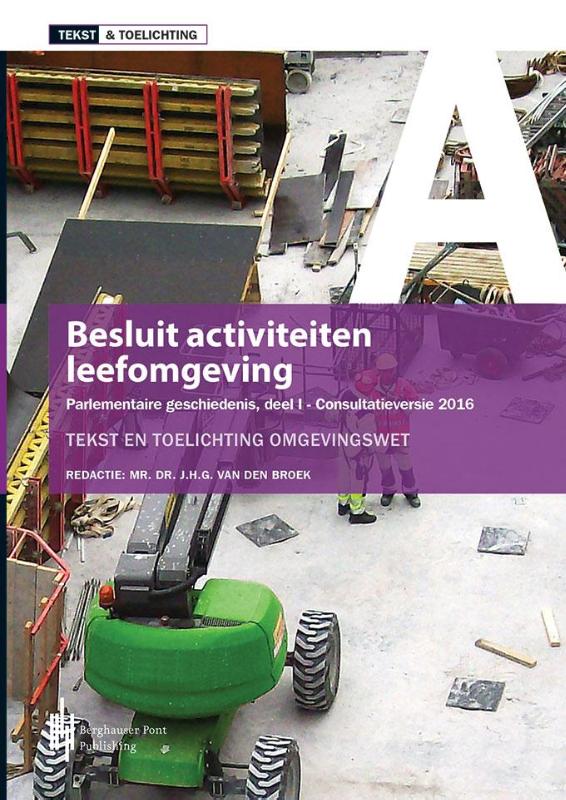 Omslag van Besluit activiteiten leefomgeving