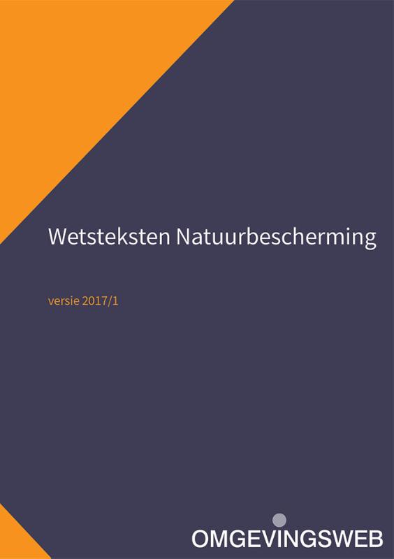 Omslag van Wetsteksten Natuurbescherming