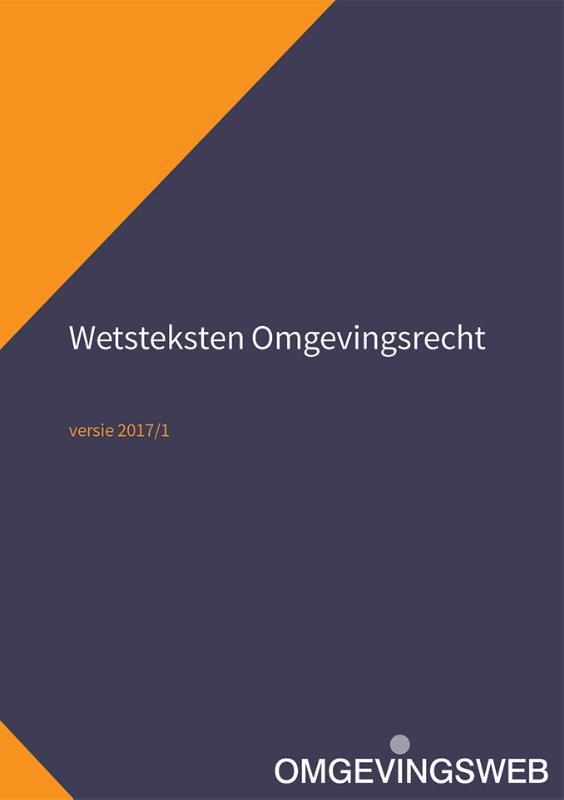 Omslag van Wetsteksten Omgevingsrecht