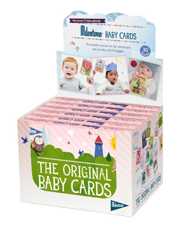 Omslag van Baby photo cards original/ display met 6 losse sets