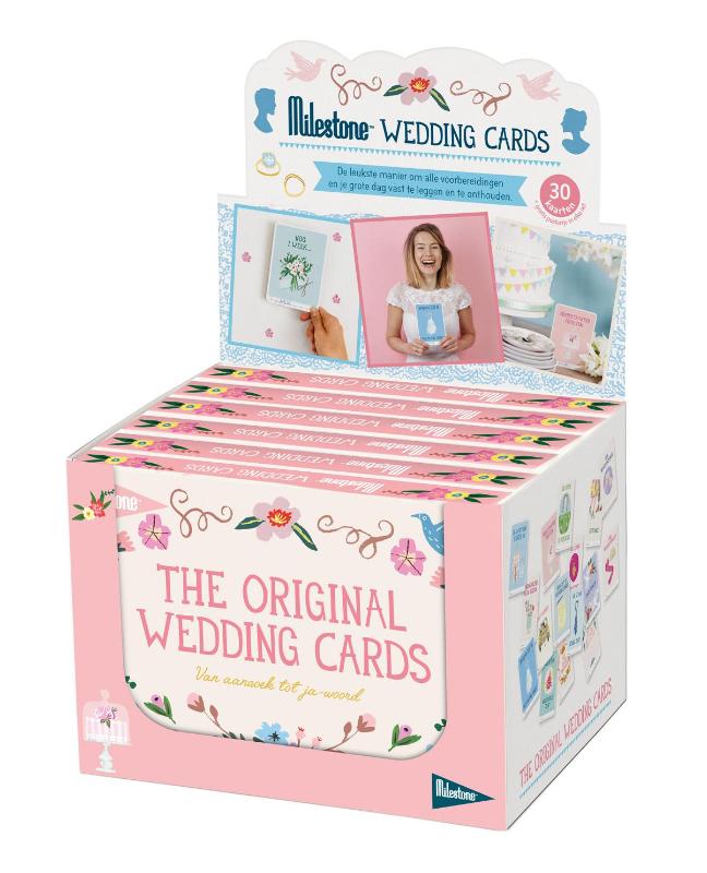 Omslag van Wedding photo cards original/ display met 6 losse sets