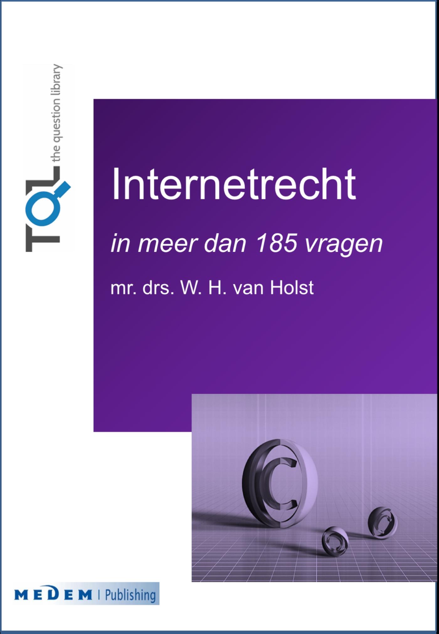 Omslag van Internetrecht
