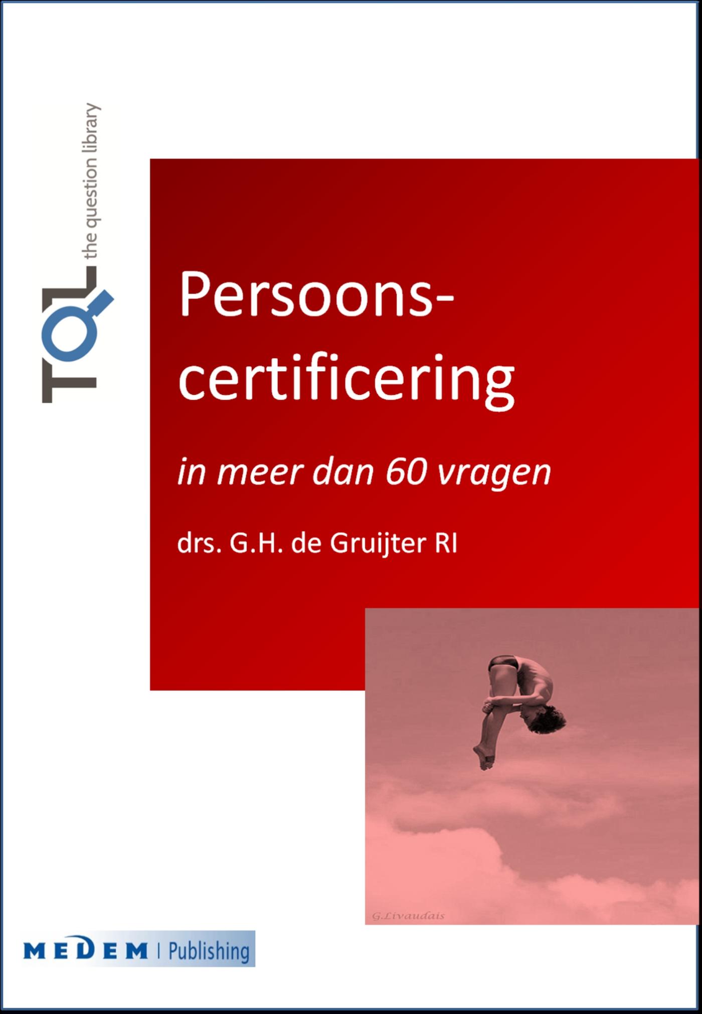 Omslag van Persoonscertificering