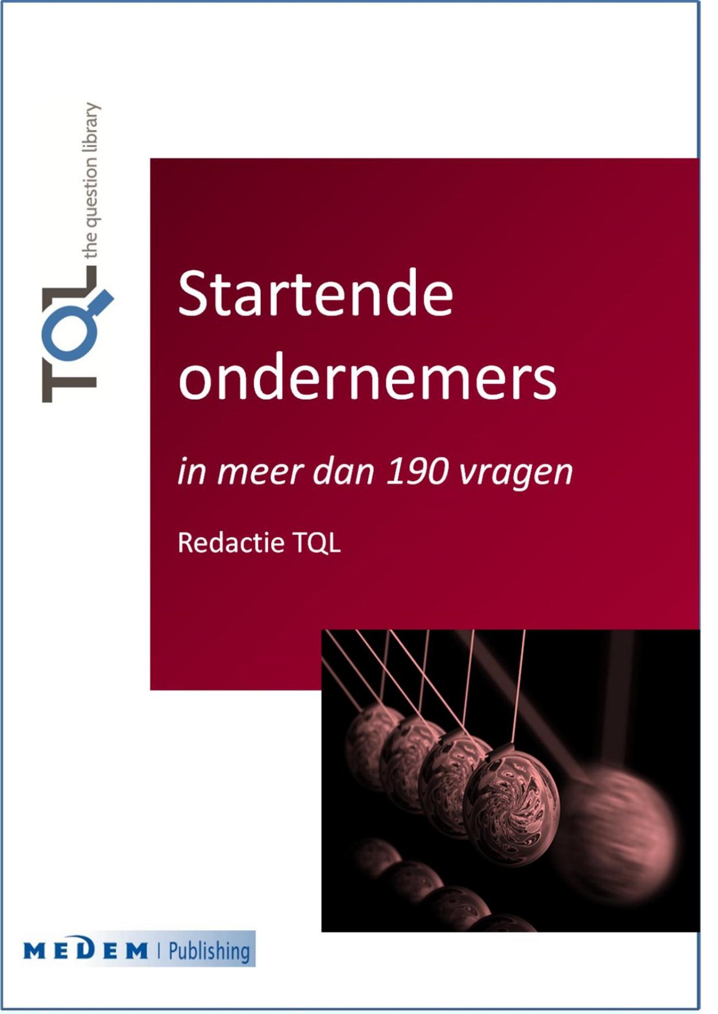 Omslag van Startende ondernemers