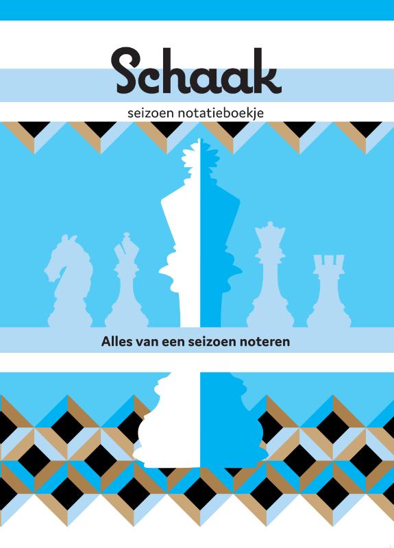 Omslag van Schaak seizoen notatieboekje