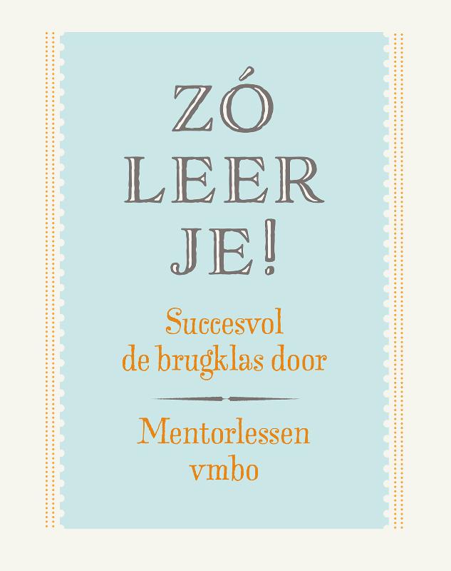 Omslag van Zó leer je!