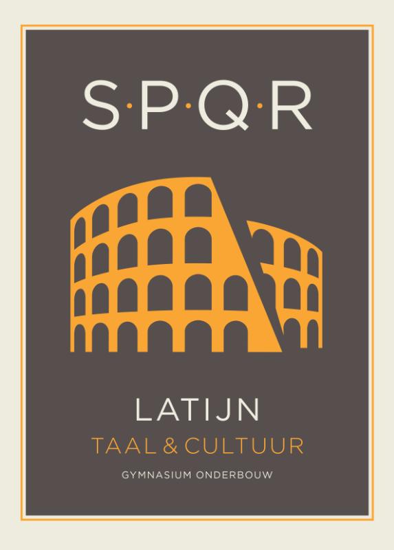 Omslag van SPQR Latijn tekstboek leerjaar 1–3 / 2e editie (2020)