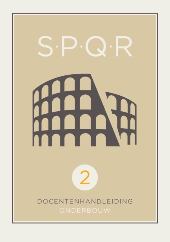 Omslag van SPQR Latijn docentenhandleiding bij thema 3, 4 en 5 / 2e editie (2020)
