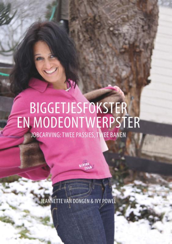 Omslag van Biggetjesfokster en modeontwerpster