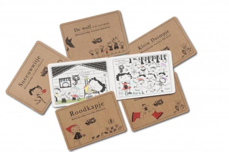 Omslag van Kleursprookjes mixdoos 20 stuks met display