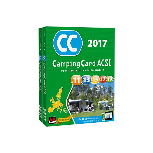 Omslag van CampingCard ACSI 2017 set 2 dln