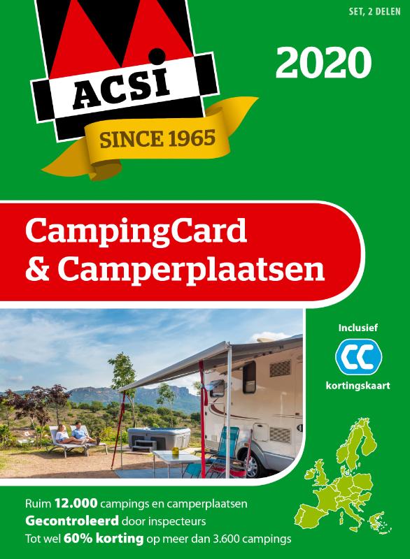 Omslag van CampingCard & Camperplaatsen 2020