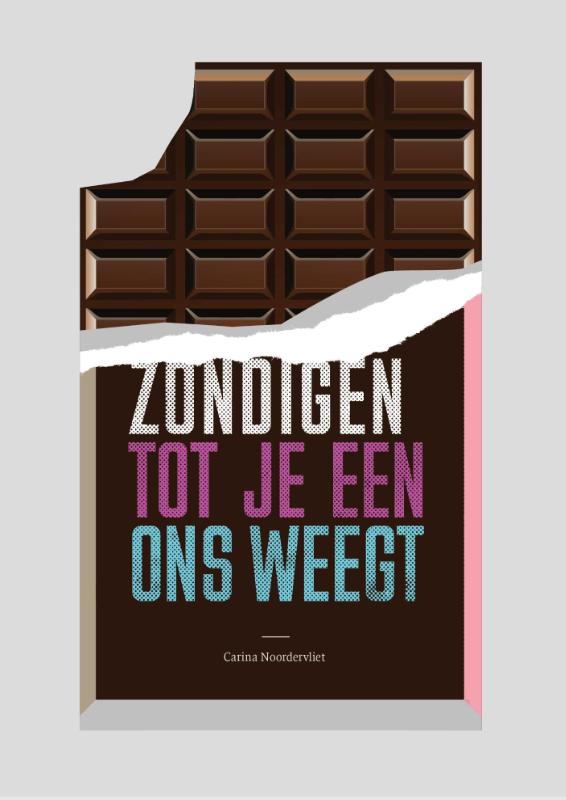 Omslag van Zondigen tot je een ons weegt