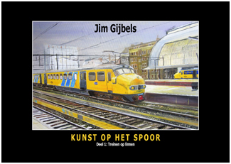 Omslag van Treinen op linnen