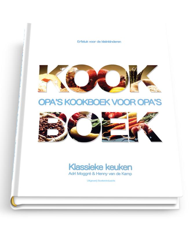 Omslag van Opa's kookboek voor opa's