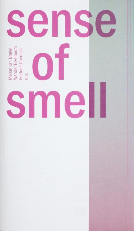 Omslag van Sense of Smell