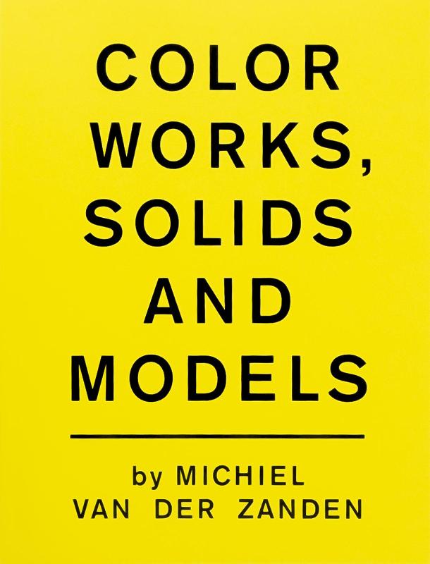 Omslag van Color Works, Solids and Models